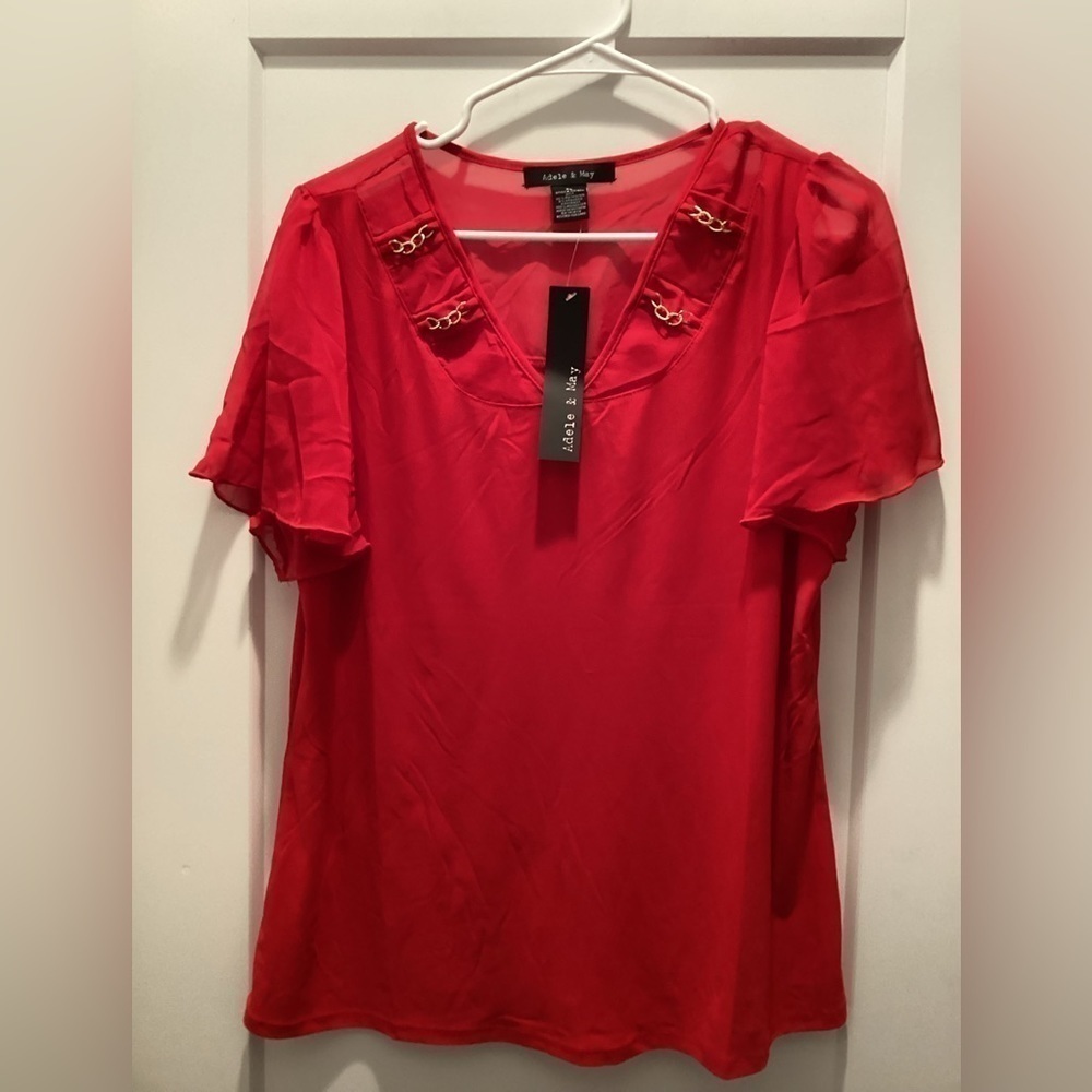 NWT Adele & May Blouse size‎ XL